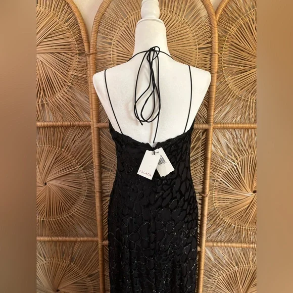 difference between prom dress and evening gown Bateau Neck Two Piece Black Long Sleeves Prom Dress PG319 US8 / Custom Color main image 0